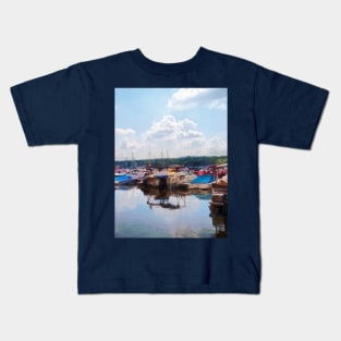 Canandaigua NY - City Pier Kids T-Shirt